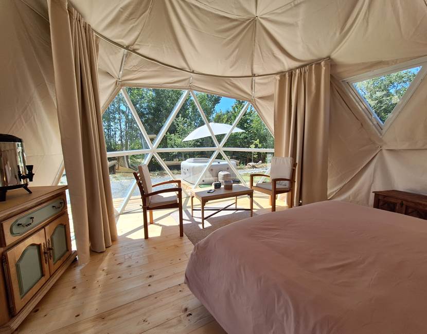 ESCAPADE INSOLITE DOME intérieur