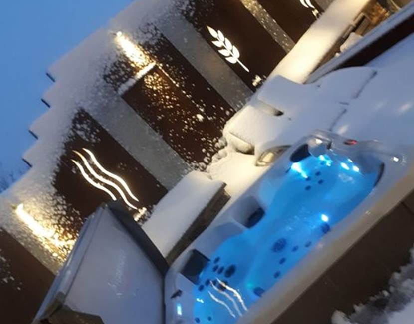 Jacuzzi ouvert toute l'année.