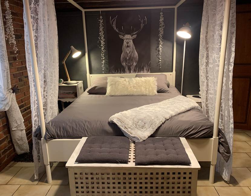 Suite Hansi - Chambre principale - Lit 160 x 200 cm