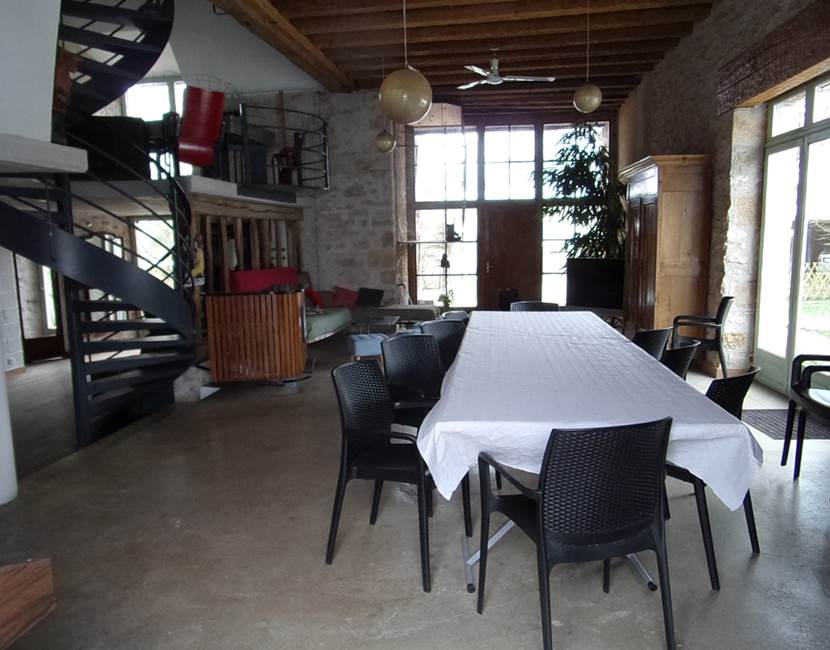 salle à manger , salon.