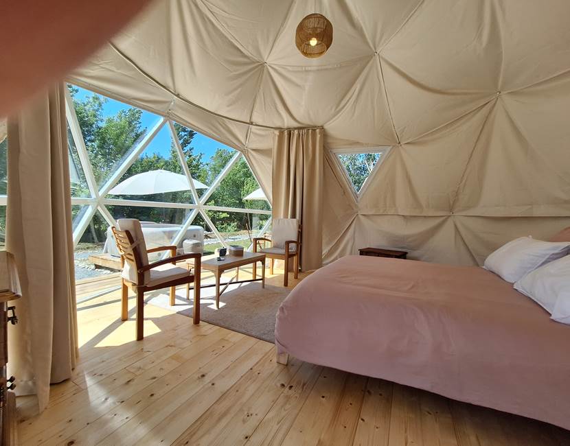 ESCAPADE INSOLITE DOME intérieur