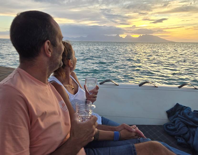 Sunset Eloa Tahiti