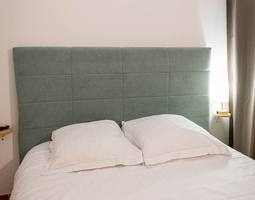 chambre cosy avec lit double