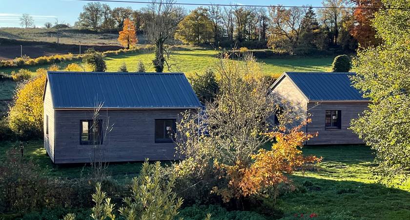Maisons depuis le gîte