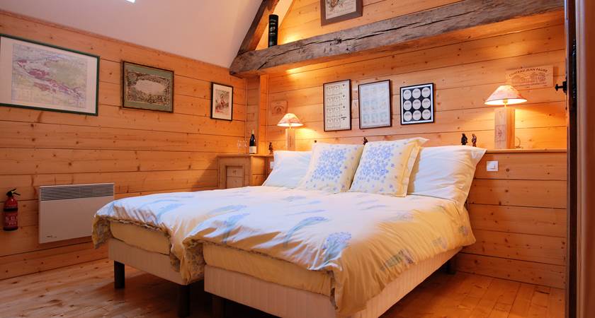 Lits séparées La Loge de Vigne