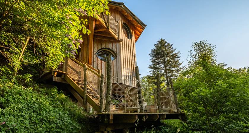 cabanes dans les arbres vosges