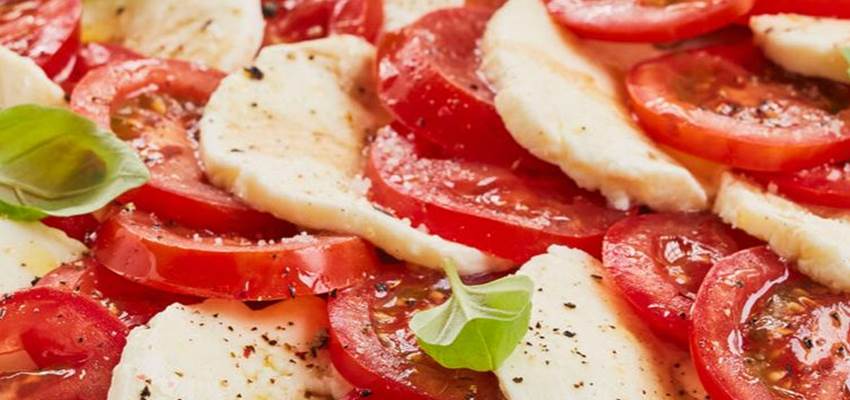 Les tomates mozzarella