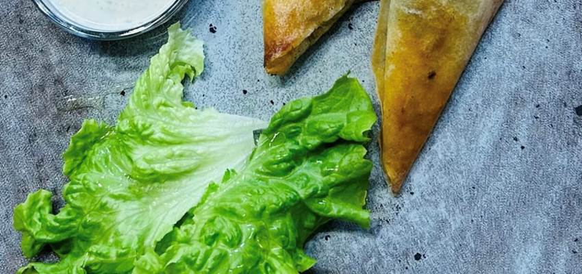 En apéro : des samoussas maison