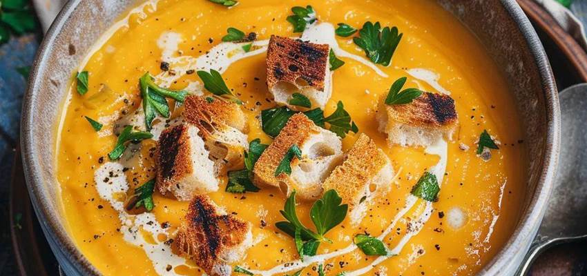 Le velouté de butternut