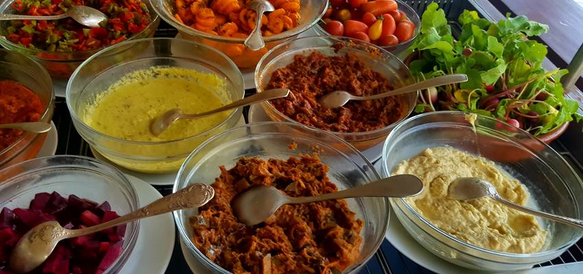 buffet des entrées