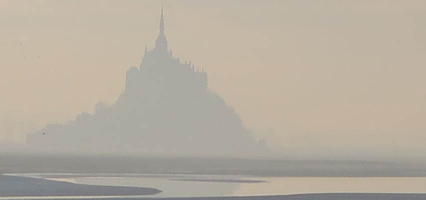 découvir la baie du mont saint michel par les airs