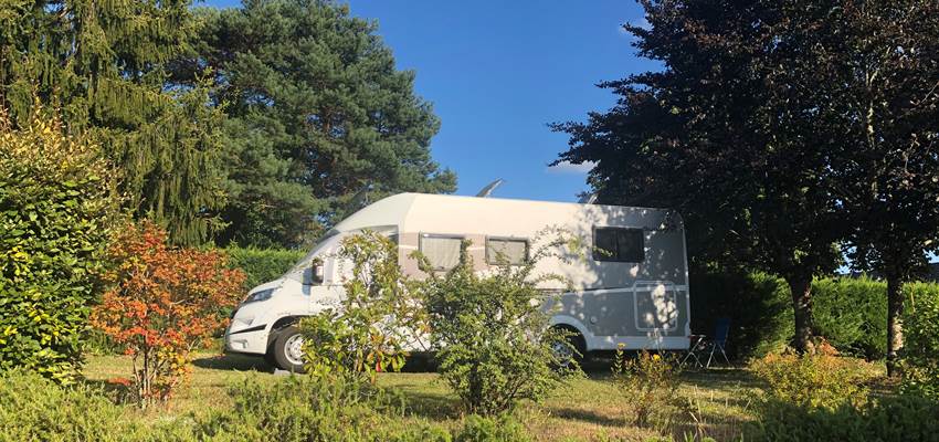 Une des 3 places pour camping-car