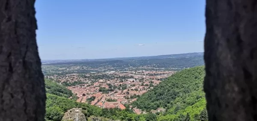 Mazamet vue d'Hautpoul