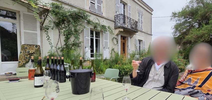 Dégustation directement au domaine du producteur