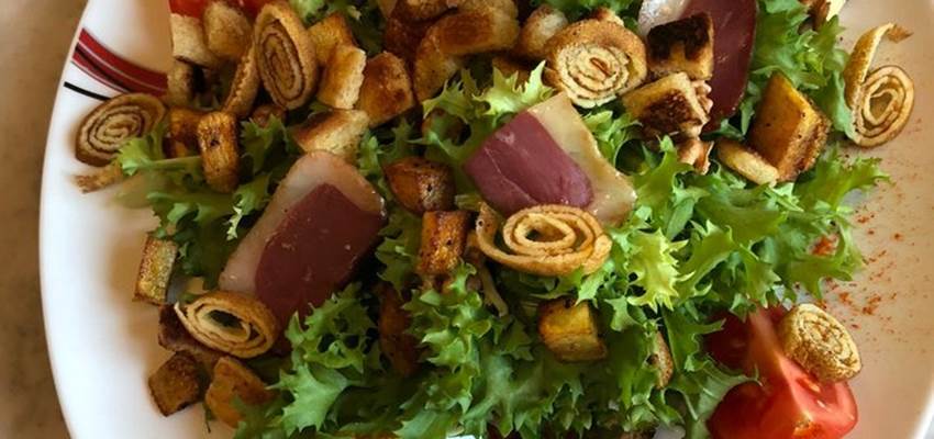 Une salade périgourdine