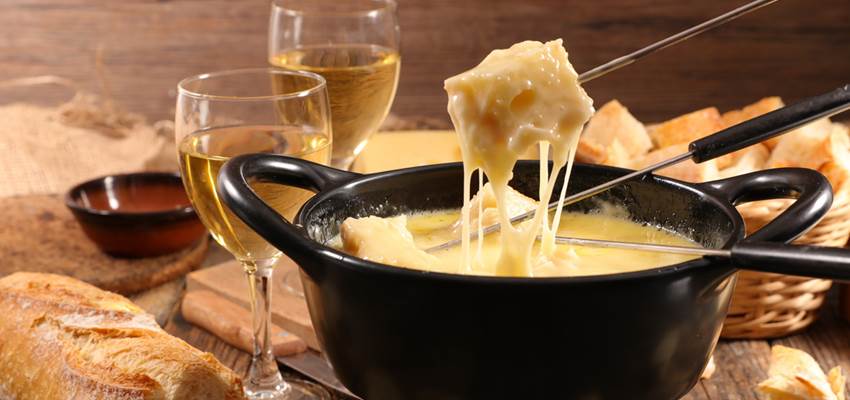 La fondue moitié-moitié