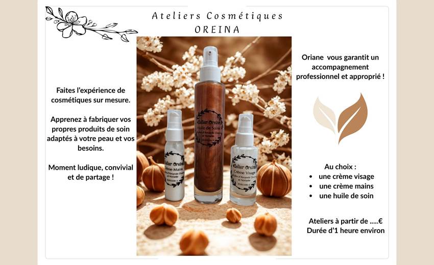 Les ateliers cosmétique