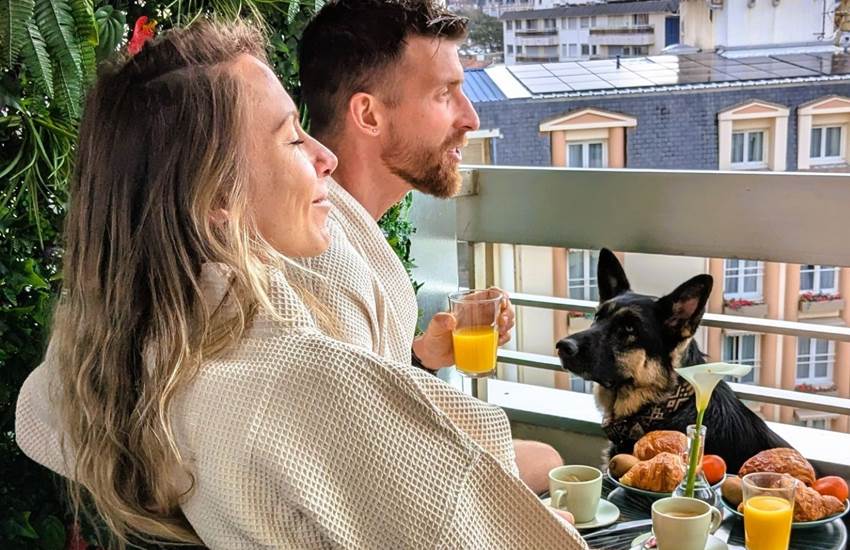 Petit déjeuner au soleil levant (non proposé)-photo-page