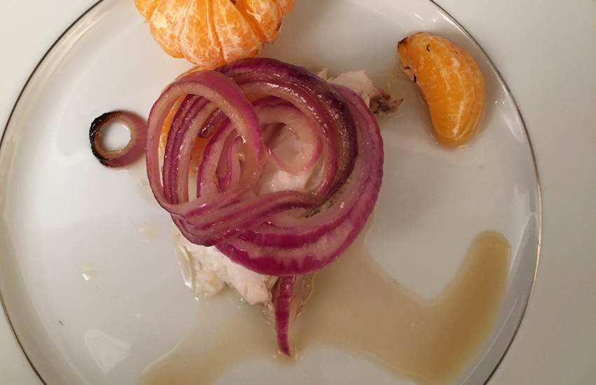 Lotte rôtie à la clementine Corse-photo-page