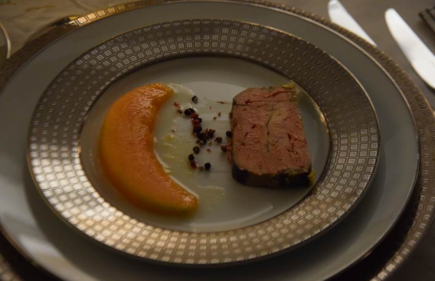 Foie gras au melon du Quercy caramélisé-photo-page