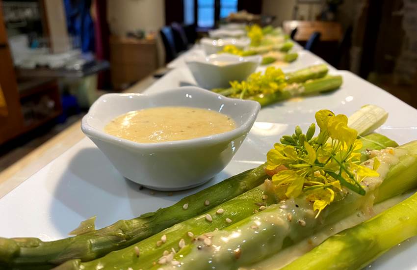 Asperge sauce à l'orange-photo-page