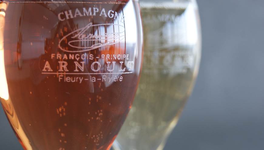 Flûtes champagne François-Principe ARNOULT