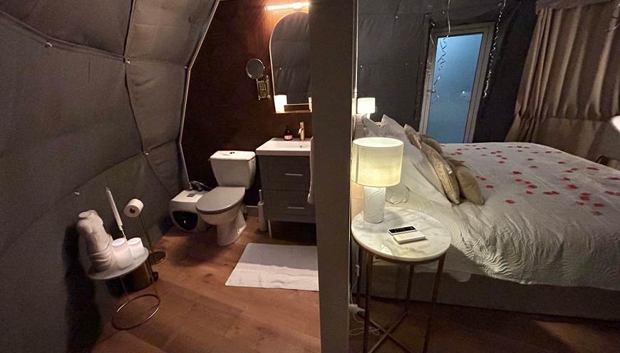 Espace WC et point d'eau privatif