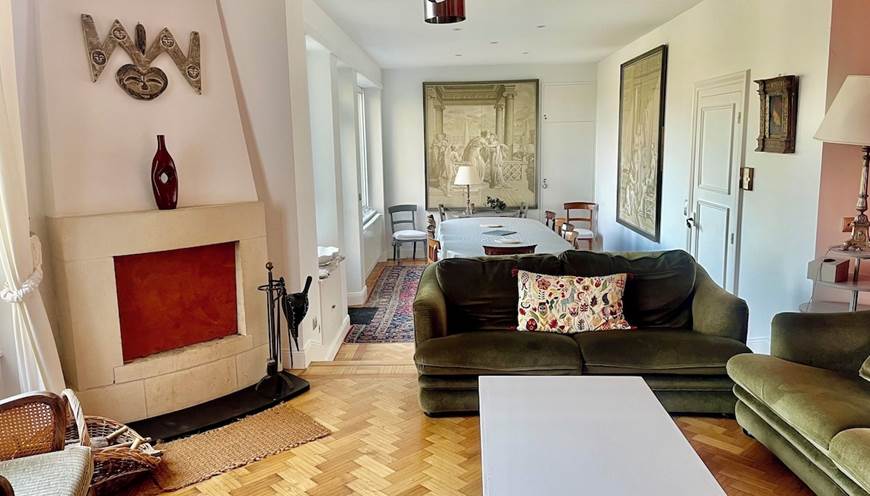 maison d'hôtes-proche Angers-salon- salle à manger- spacieuse