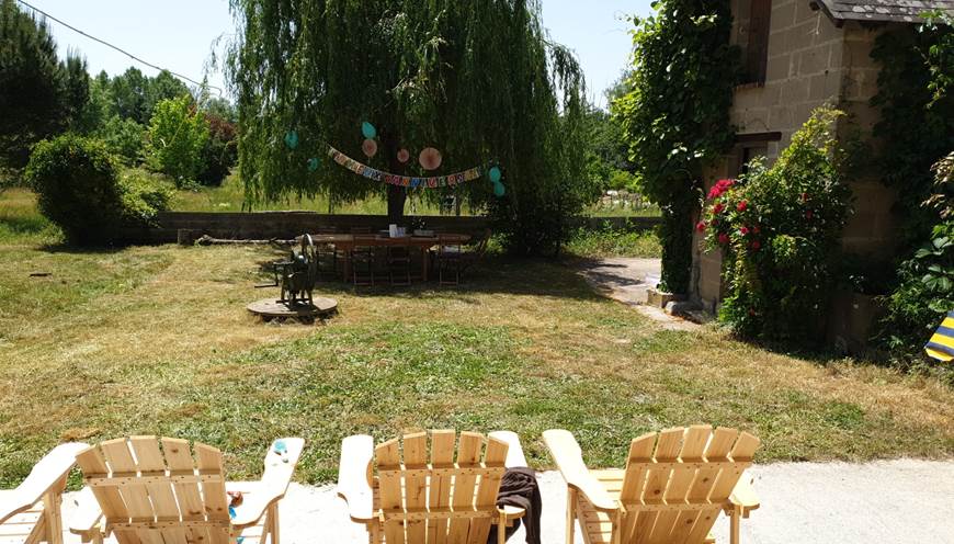 Terrasse et jardin