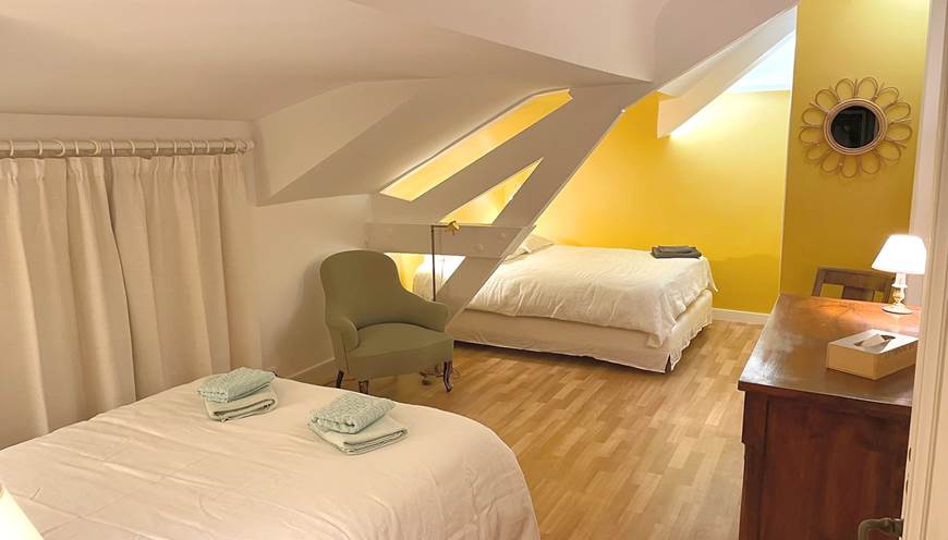 gite-proche-Angers-chambre-2 lits doubles