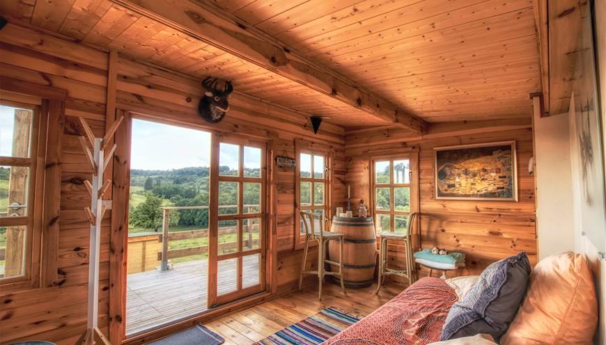 chalet cocooning espace balnéo