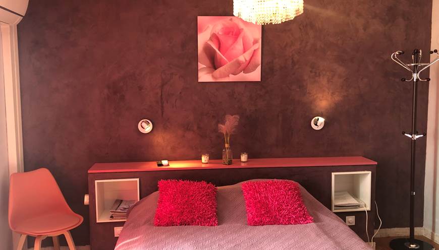 chambre 2, au rdc, lit en 160 + TV