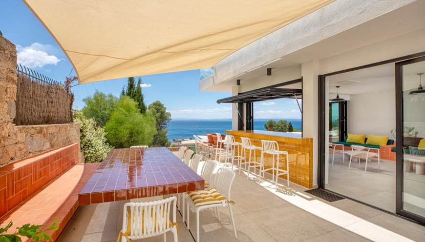 18 Oliveres Patio Bar exterieur