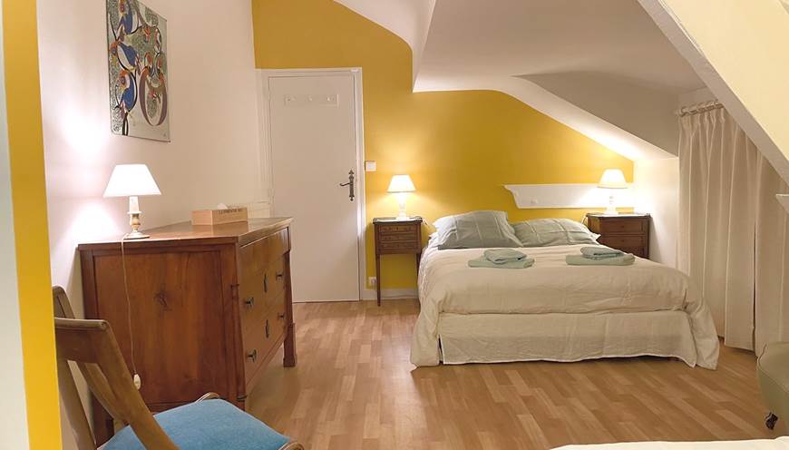 Maison d'hôtes-Maine et Loire-chambre-2 lits doubles