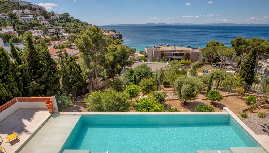 1 Oliveres Loft Vue de la terrasse