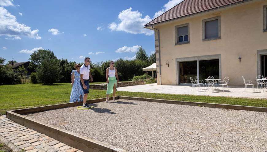 Vivez l'ambiance de la pétanque