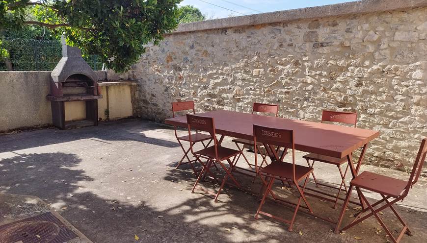 Château Villemagne gîte 1332 Terrasse