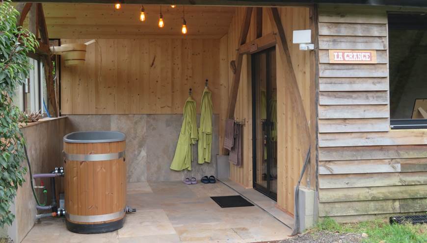 bain nordique + douche froide