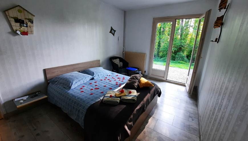 chambre au calme complet