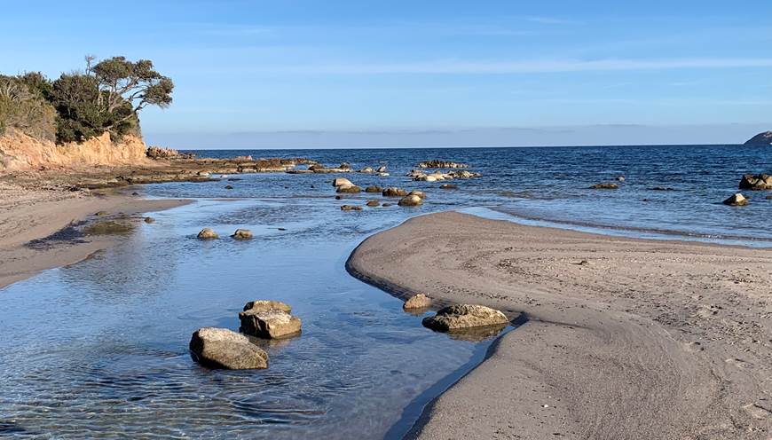 Balistra, une plage tranquille qui se mérite...