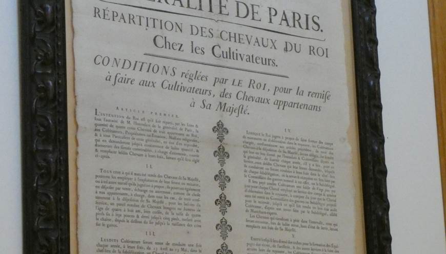 De par le Roi 1785