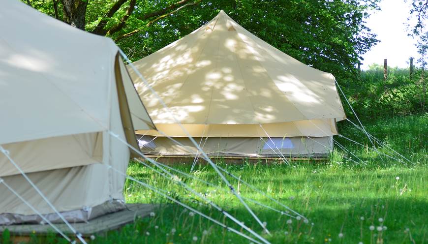 camping insolite limousin