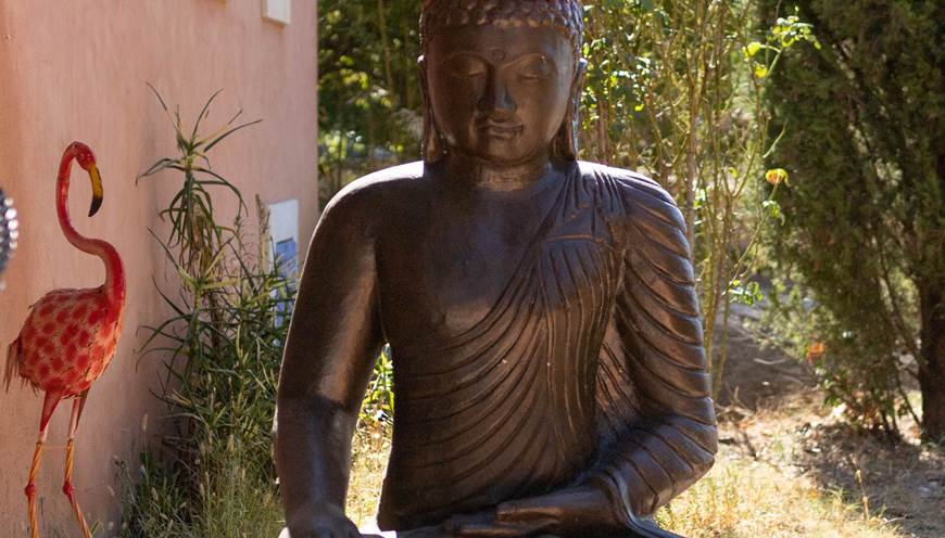 Vue BOUDDHA de la Maison  Casa AMMIRATI FLAYOSC