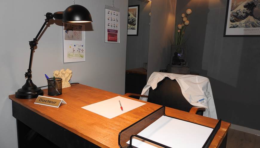 Chambre de la Geisha - "Bureau"