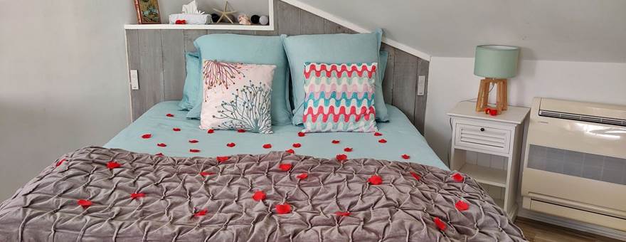 Domaine de Ke´rizel - Ambon-chambre la fleur de sel-pack romantique