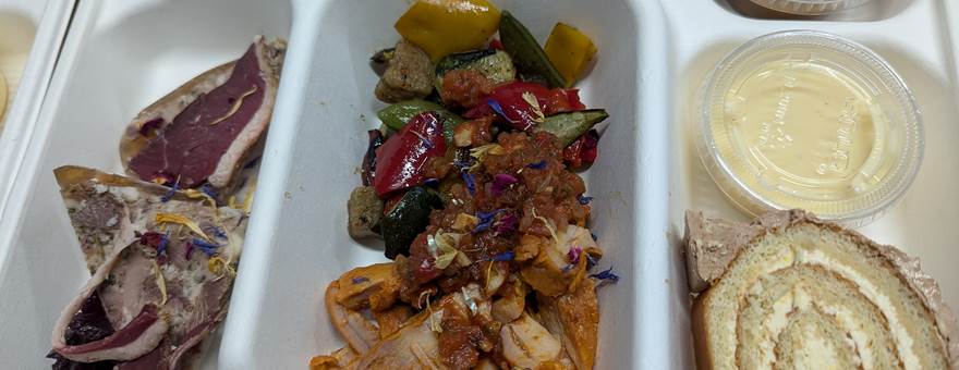 photo exemple de plateau repas