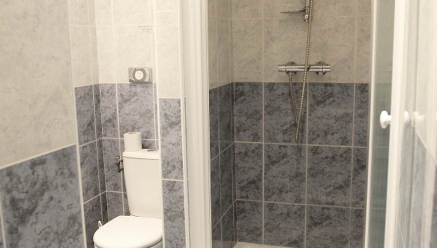 Salle de bain chambre hôtel Erdeven Morbihan
