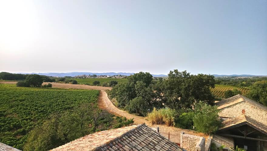 vue sur le caroux parc national du haut Languedoc