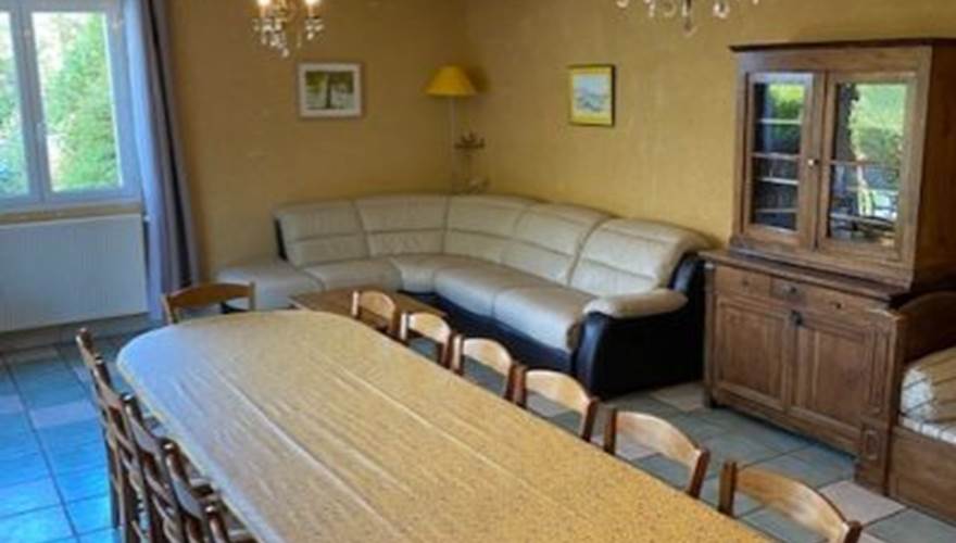 Séjour au calme · Location gîte avec terrasse ·