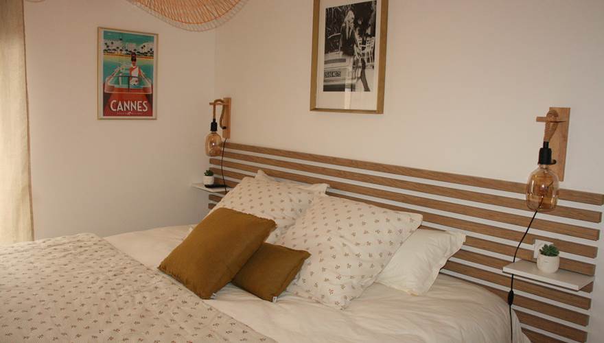 Chambre lit King size +